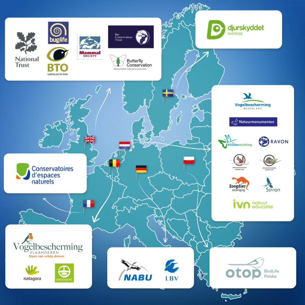 Our green partners all around Europe